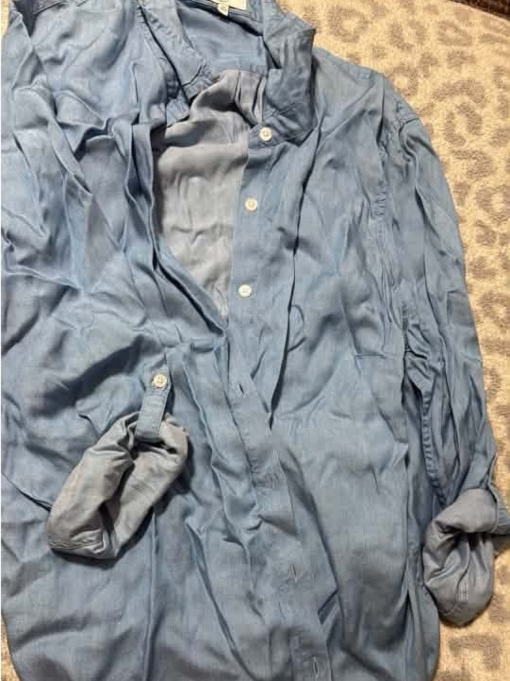 Lightweight Blue Denim Shirt
